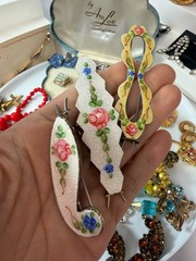Vintage Jewelry Lot Costume Weiss W. Germany Coro Trifari Estate 80 Piece PJ