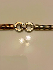 vintage early trifari necklace and bracelet set. as found. unsigned but pictured