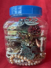 Jewelry Vintage Thru Current, Some Missing Stones or Pins Comes From Estate Sale