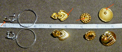 Unique Variety 16 Pair LOT All BRAND DESIGNER PIERCED EARRINGS