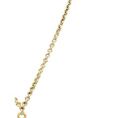 Hobe Statement Pendant Necklace Mayan Inspired 20″ Gold Tone Chain Vintage