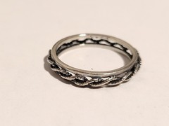 Vintage Sterling Silver, 0.925, Ring, sz 8.25