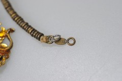 VTG late 60’s HTF Laurel Burch Necklace tian tsui inspired Butterfly bead bug