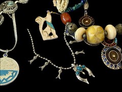 Lot Of Vintage Southwestern Necklaces/Bracelets/Earrings~1970s-90s