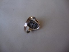 VTG PINK TOPAZ AMETHYST CITRINE W/ MARCASITE RING STERLING SILVER 925 SZ 6.5