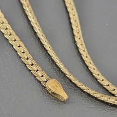 Vintage 14k Yellow Gold-Filled Necklace 18″ Liz Claiborne LC 2.5mm 4.8g