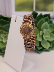 WWII Sweetheart Expansion Bracelet D.F.Briggs Co. “Carmen” Script “K E N” 10K GF