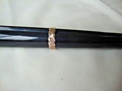 VINTAGE 1970-80s WEAVED SILVER BAND STERLING SILVER 925 SZ 7.5