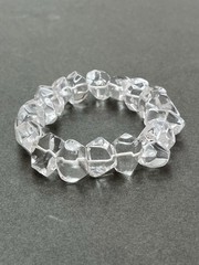 Vintage Rock Quartz Crystal Bracelet