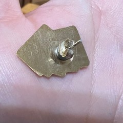 Vintage Royal Flush Suit Clubs Poker Stud Earrings Silver Tone Set