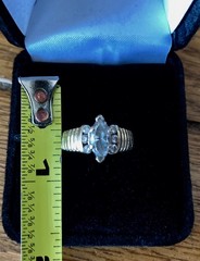 Vintage 18K Gold Marquise Diamond Ring – 1.00 TW Original Bill of Sale/Box