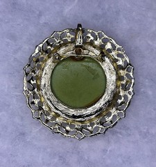 Vintage Romantic Cameo Style Convertible Brooch Pendant (c. 1968–1973)