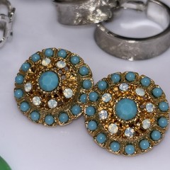 Vtg Sarah Coventry Clip On Earring Jewelry Lot. Estate Auction. See Description