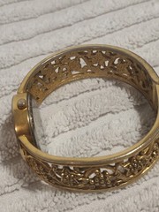 MMA Metropolitan Museum of Arts Gold Tone Bracelet Watch VINTAGE