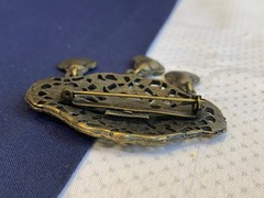 Vtg Brooch Lot Alpaca Sarah Cov MOP Enamel Faux Gem Scatter Pins Costume Jewelry