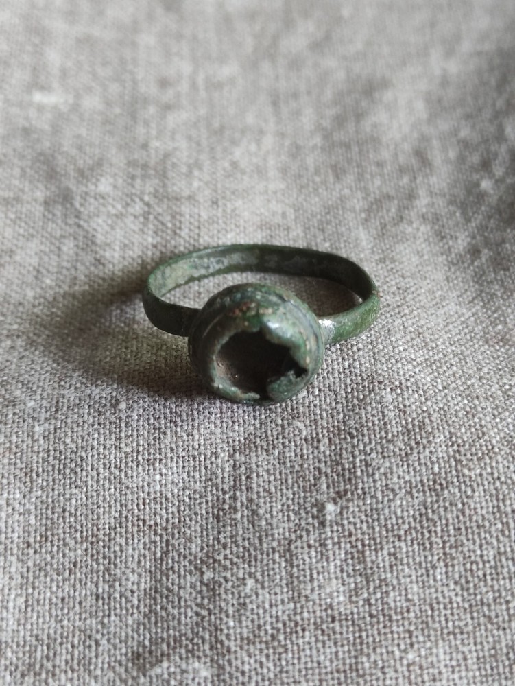 Antique Viking Ring Kievan Rus 11th Century Handmade Jewelry (11) Size 12
