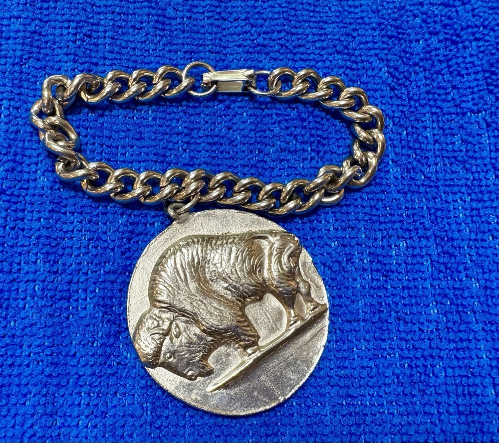 Vintage Buffalo Nickel Inspired Bracelet