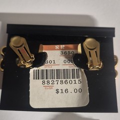 Casual Corner & Papagallo Vintage Multicolor Clip Surgical Steel Earrings Lot