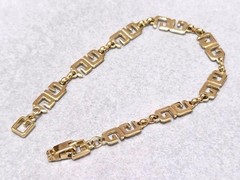 Gold Color Bracelet, 19.5cm, Used, Waterproof, No Accessories
