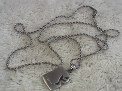 Silvertone Goldtone May the Spirit of the Lord Guide You Pendant Necklace (A45)