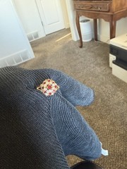 Vintage 18kt GE Ring Cubic Zirconia And Ruby Size 5.75