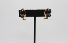 Trifari Sterling Silver Alfred Philippe Clip On Earrings, 9.6 grams