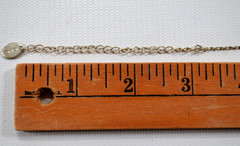 Icing Beautiful Vintage Silver Tone Clear Rhinestone Bib Choker Necklace 18″