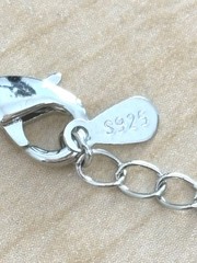 Cross Necklace/ Marked S925 On Tag_ Silver _ Gold Tone