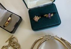 Vintage Now Mixed Silver And Gold Tone Jewelry Lot 58 Piece