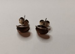 Vintage Avon 14K Gold Filled Tiger’s Eye Stud Earrings – Excellent Condition
