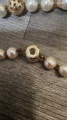 Super Long Japan Beaded Faux Pearl Necklace 53″ Vintage