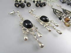Retro Varying Dangling Chandlier Styles LOT of 6 Post Pierced Earrings 194R