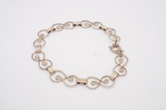 Vintage 835 Silver Bracelet 7.75″