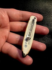 Flying Colors Vintage Ceramic No. 2 Pencil Brooch Pins