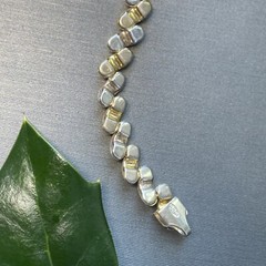Vintage Saint Marco Bracelet Estate Fine Jewelry Pre-Owned Sterling Silver Italy