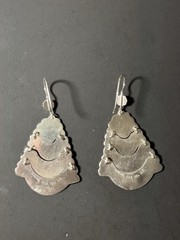 Vintage 925 Sterling Silver MEXICO GUAD. JAL. Dangle Earrings