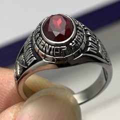 Ladies Greenville SC Senior High School Class Ring ~ Sz 6 3/4
