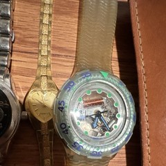 Vintage Costume Jewelry lot and semca watch and lot of watches