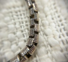 Vintage 36in 925 Sterling Silver Box Chain Necklace