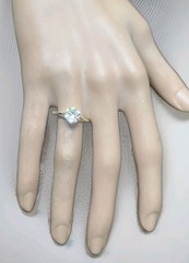 14k Yellow Gold Vintage Engagement Ring 1.45ct.Lab-Grown Old Euro Diamond