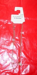 Sugarfix by Baublebar Nickel Free Necklace with Pink Heart Pendant *NEW*