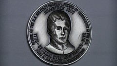 GENERAL SYLVANUS THAYER BRAINTREE MASSACHUSETTS STERLING SILVER PENDANT JEWELRY