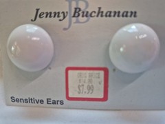 vintage pierced earrings lot