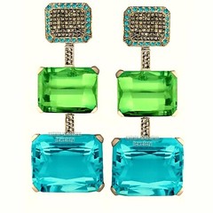 Amazing 2.90ctw Rose Cut Diamond Gemstone Studded Silver Vintage Earring Jewelry