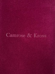 Camrose & Kross Black & Gold Tone Necklace & Bracelet Jackie Kennedy COA