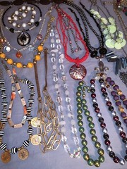 Great Lot 49 Vintage to Modern Fashion Necklaces Many Many Designs