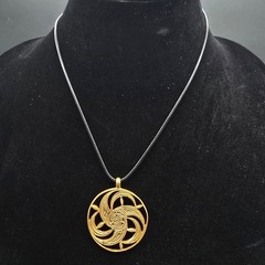 MMA Celtic Knot Spiral Pendant Necklace Museum Modern Art
