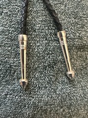 Montana Silversmiths Cross Design Western Bolo Tie, Beautiful Condition