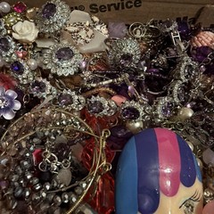 Vintage to Now Jewelry Lot, All Wearable Untested. No Broken. Box C3