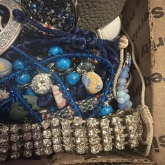 Vintage to Now Jewelry Lot, ALL WEARABLE Untested. No Broken. Box E8